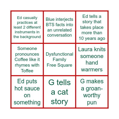 a;ldskjfaskdjf Bingo Card