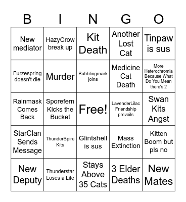 MossClan Bingo Card