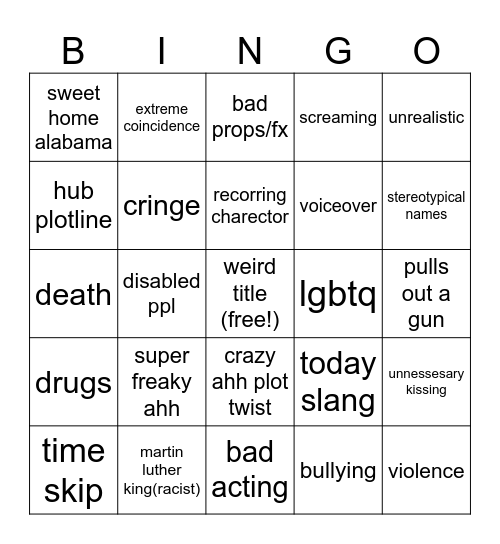 Tommorrow's teachings bingooo Bingo Card