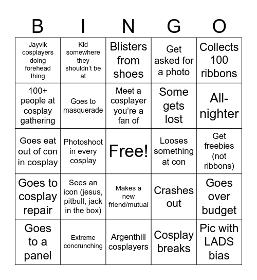 ALA 2025 BINGO Card
