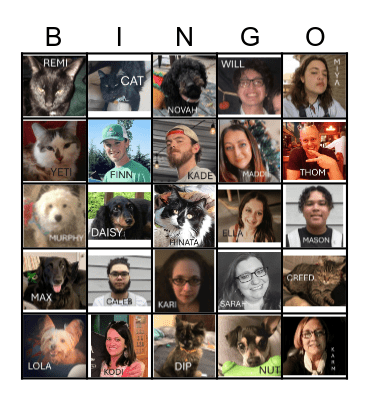 Christmas 2024 Bingo Card