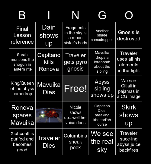 5.3 Bingo Card Bingo Card