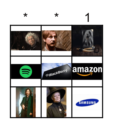 Spell brand Bingo Card