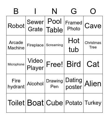 Public Instance Bingo Card