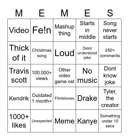 Siivagunner Bingo Card