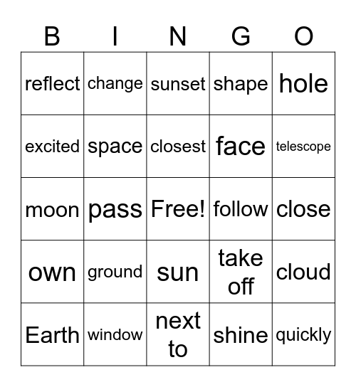 WS Rich Reading Unit 9 and 10 Bingo Card