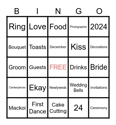 MACKOI AND EKAY 12.27.24 Bingo Card