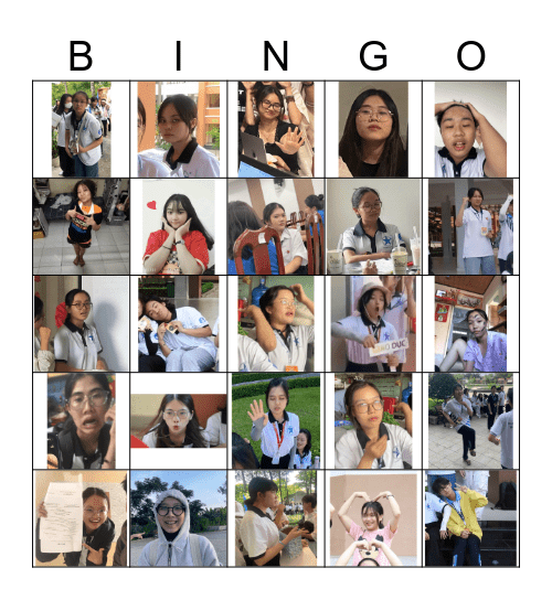 BINGO NĂM TỐT Bingo Card