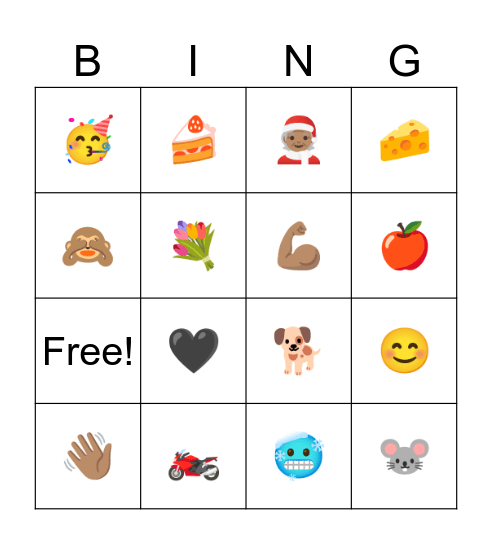 Familienbingo Card