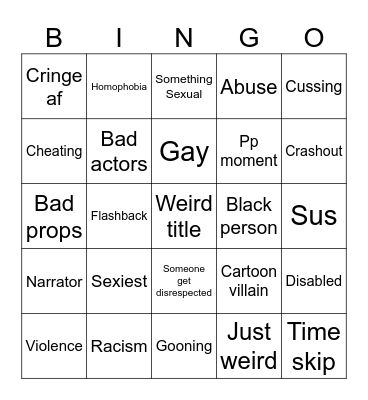 Tomorrows teachings Bingo Card