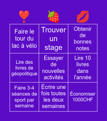 Soukeïna 2025 🪽 Bingo Card
