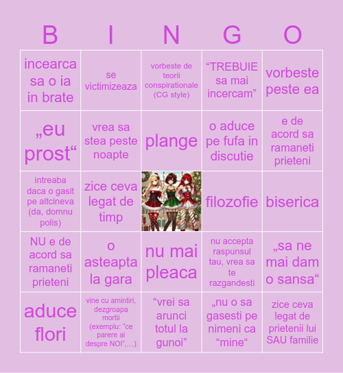 BINGO LUI MUIST Bingo Card