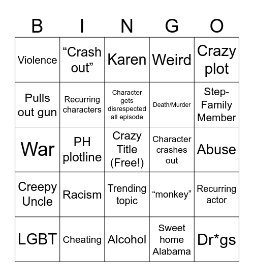 TOMORROW’S TEACHINGS BINGO! Bingo Card
