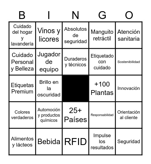 Conozca MCC Bingo Card