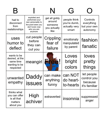 Clover Bingo Card