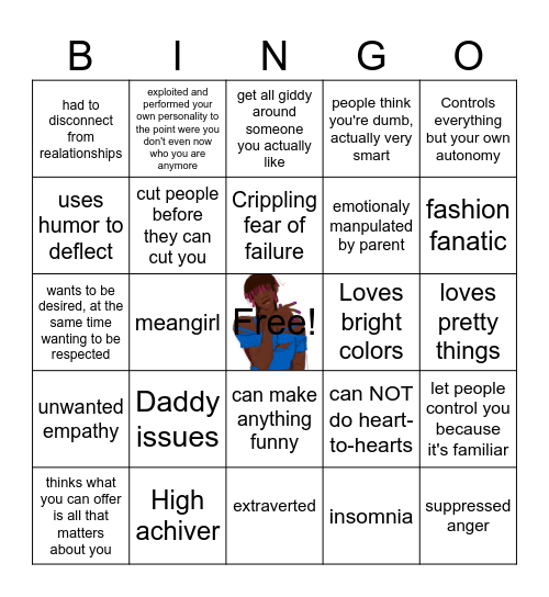 Clover Bingo Card