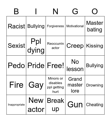 Tomorrow’s teachings Bingo Card