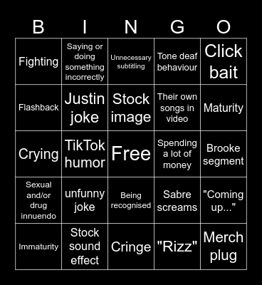 Norris Nuts Bingo 2 Bingo Card