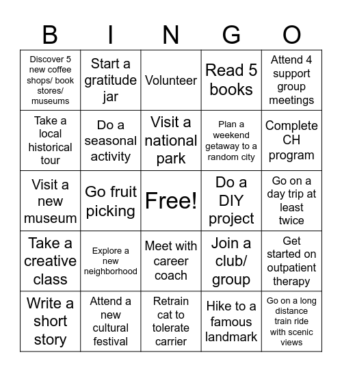 Bingo 2025 #2 Bingo Card