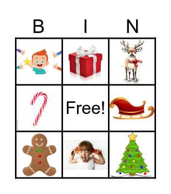 Christmas Bingo Card