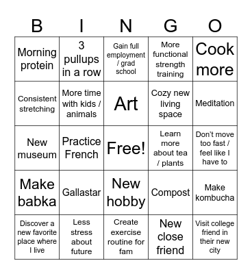 Emi 2025 Bingo Card