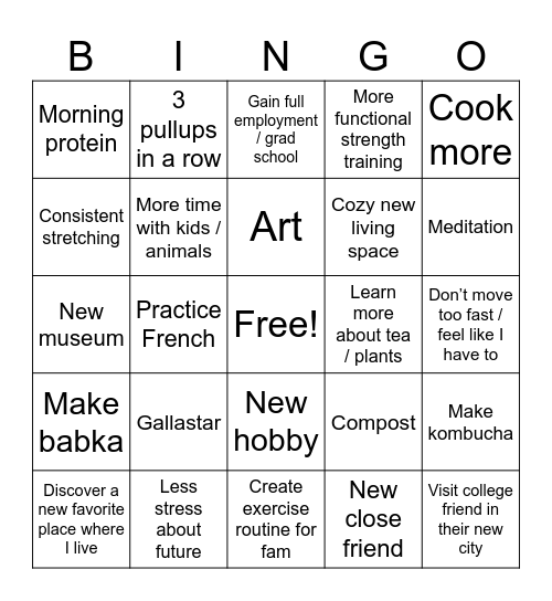 Emi 2025 Bingo Card