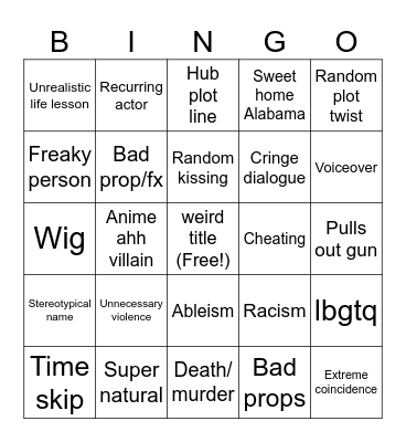 Tomorrow's Teaching Bingo Card