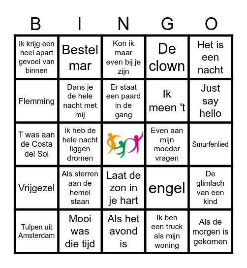 SWINGO O&N Bingo Card