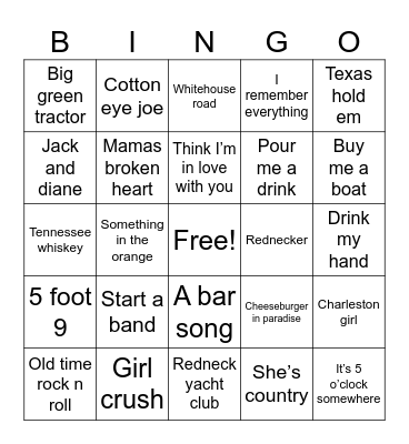 Birthday Bingo Card