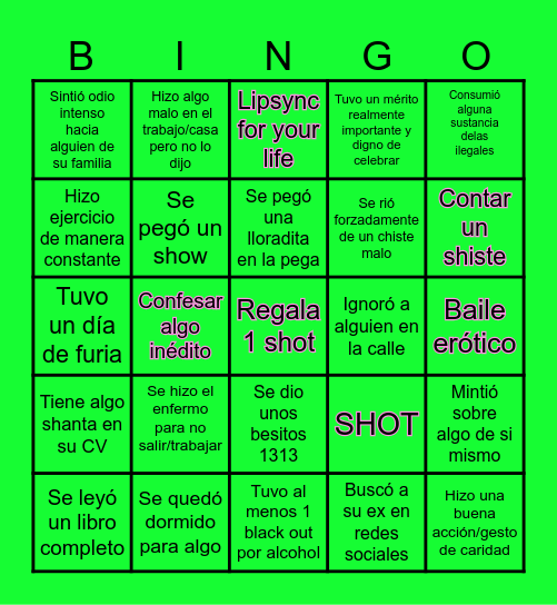 JAPI NIU LLIER 2025 Bingo Card
