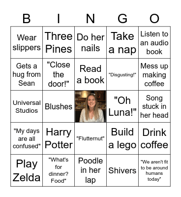 Lauren's 40th Birthday Bingo! Bingo Card