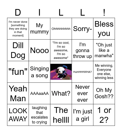 Dill bingo Card