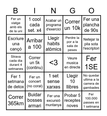 BINGO VIEJAS DEL VISILLO Bingo Card