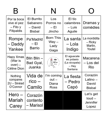 Feliç 2025! Bingo Card