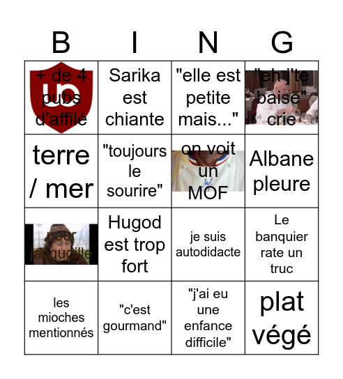 top chef s14 Bingo Card