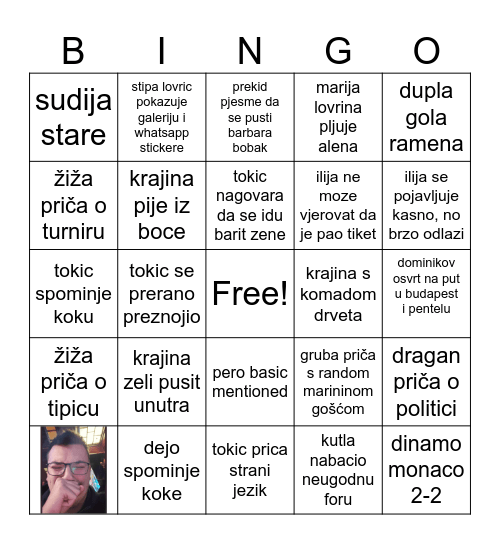 SIDRO Bingo Card