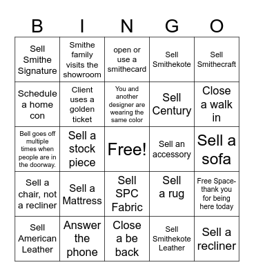 Happy New Year Bingo Card