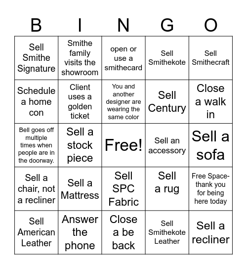 Happy New Year Bingo Card