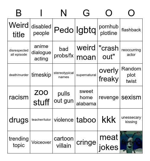 tomorrows teachings bingo Card