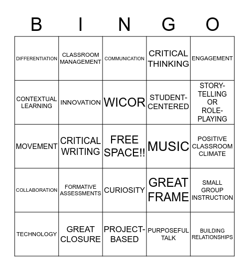 A.C.New is YOUKnighted!! Bingo Card