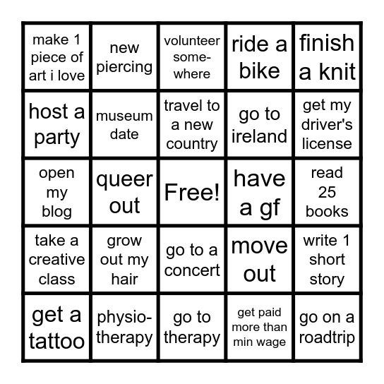 2025 EXTRAVANGANZA Bingo Card