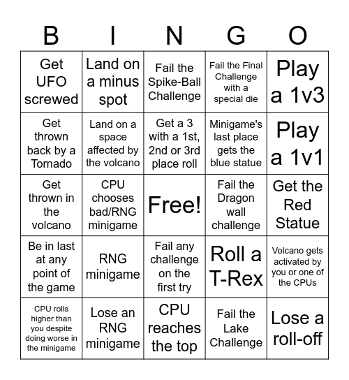 BgINGO Bingo Card