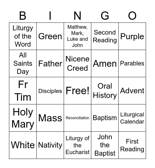 Third Grade Mid-Year Bingo Card