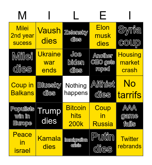 HOPPEBOREA Bingo Card