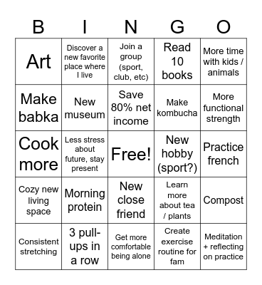Emi 2025 Bingo Card