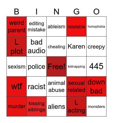 tomorrows teachings Bingo Card