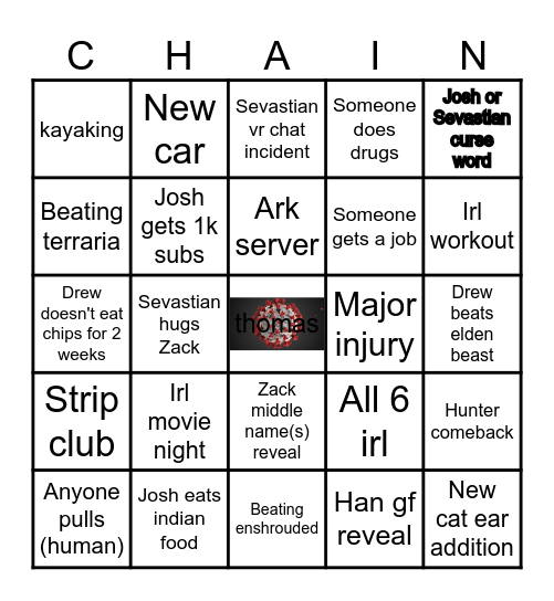 Bingo 2025 Bingo Card