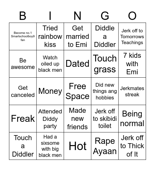 2024 BINGO Card