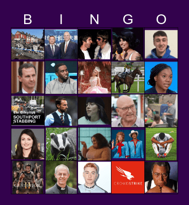 2024 YEAR END Bingo Card