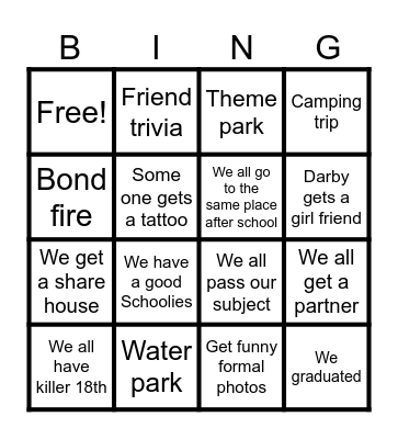 RRSS 2025 Bingo Card